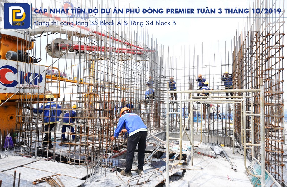 Tiến độ chung cư Phú Đông Premier tháng 10/2019 – Liên hệ<strong> <span style="color: #ff0000;">0909.213.286</span></strong> xem thực tế dự án