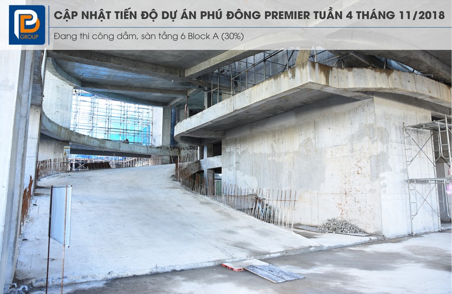 Tiến độ xây dựng dự án căn hộ Phú Đông Premier tháng 11/2018 – Liên hệ<strong> <span style="color: #ff0000;">0909.213.286</span></strong> xem thực tế dự án