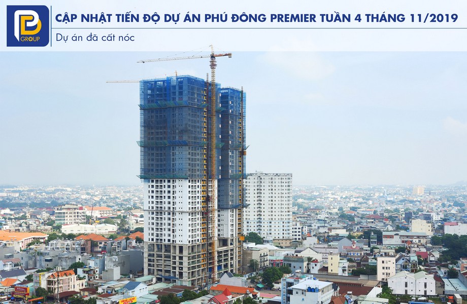 Tiến độ căn hộ Phú Đông Premier tháng 11/2019 – Liên hệ<strong> <span style="color: #ff0000;">0909.213.286</span></strong> xem thực tế dự án